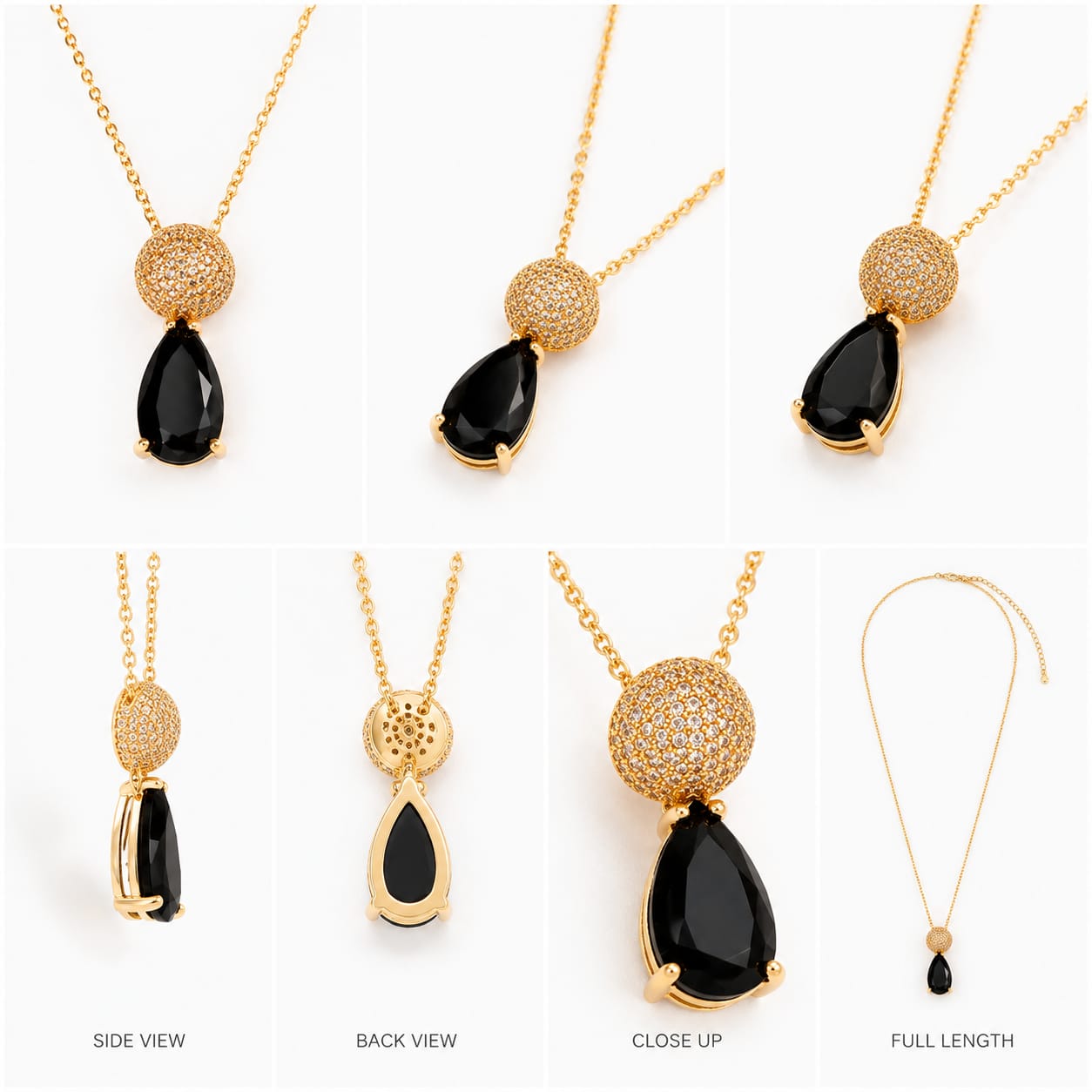 Black velvet charm