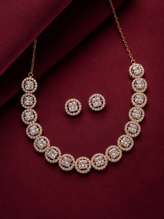 Regal radiance necklace set