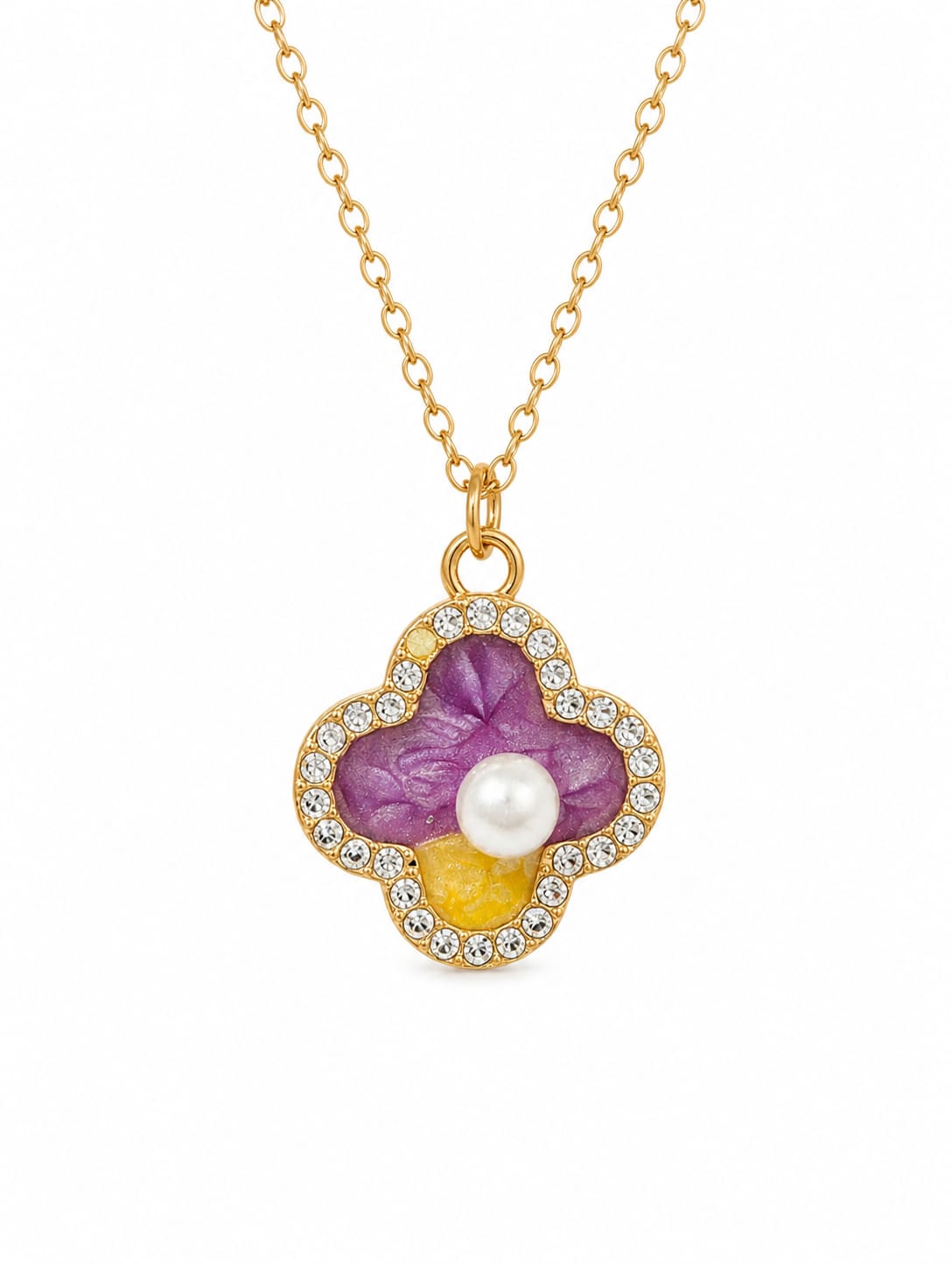 Sea shore pendant necklace