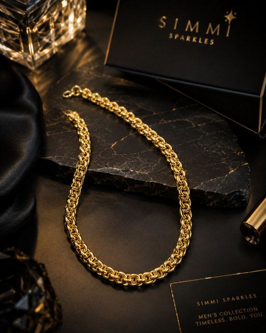 Golden cuban chain