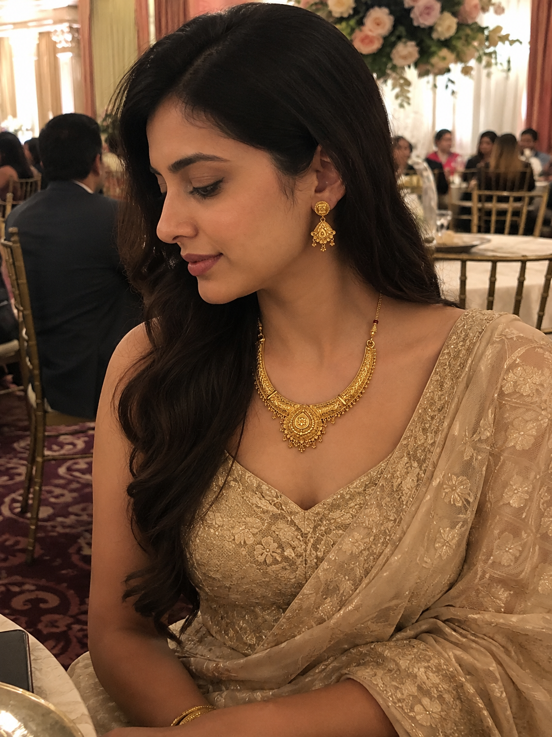 Rajsi mayur dori necklace