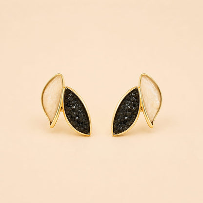 Ivory eclipse studs