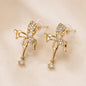 The bow belle earrings