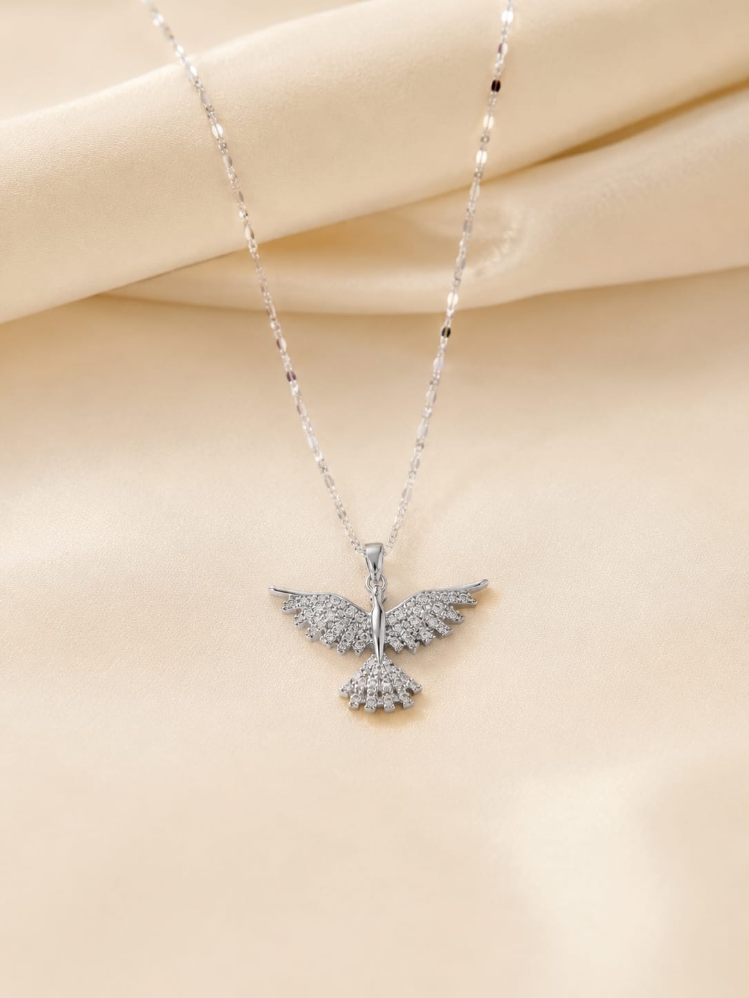 Aurora wings pendant