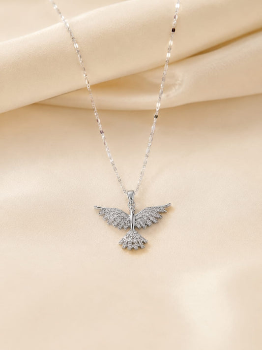 Aurora wings pendant