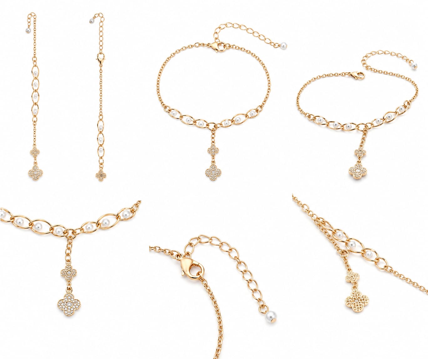 Heart charm bracelet