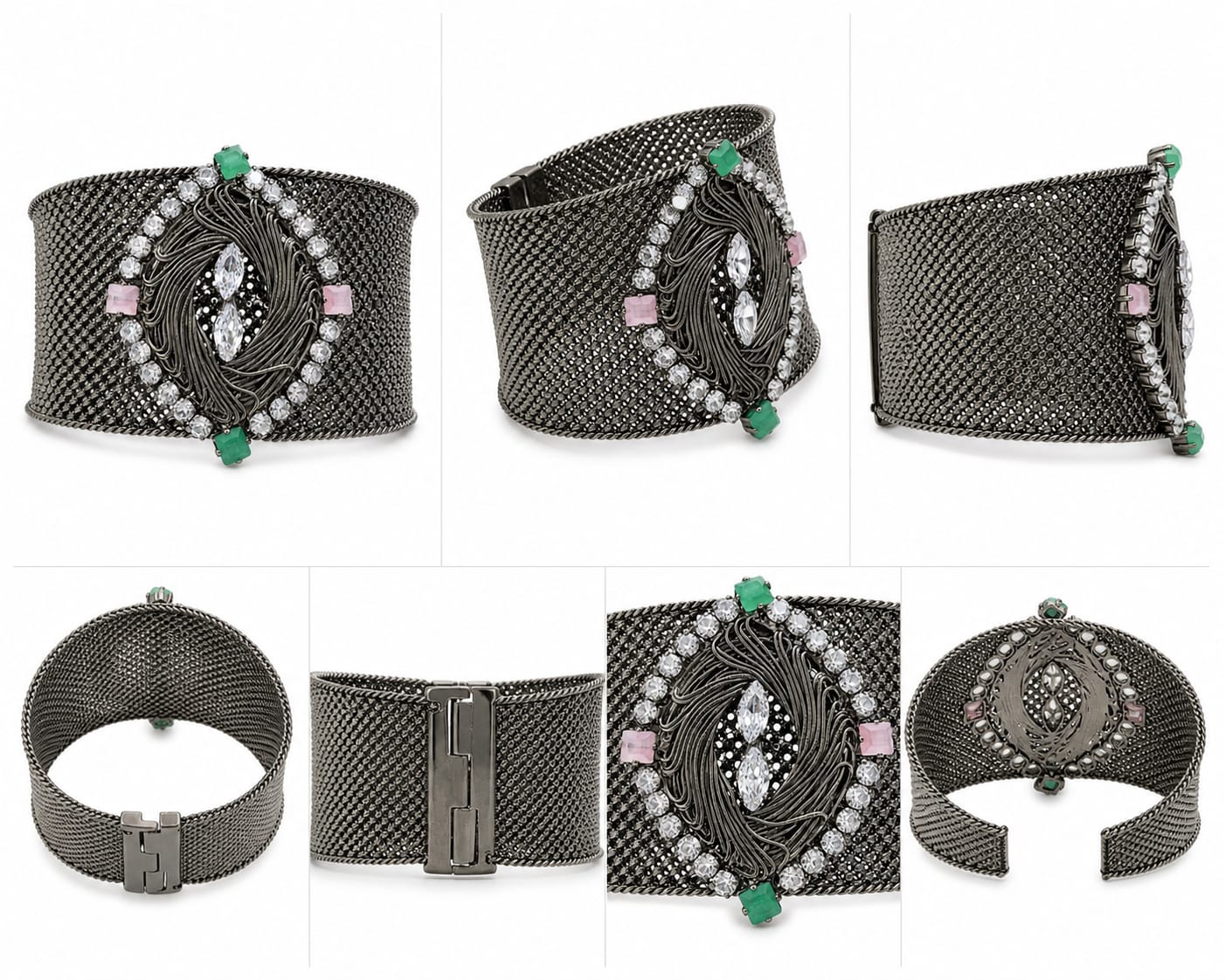 Bold crystal bracelet
