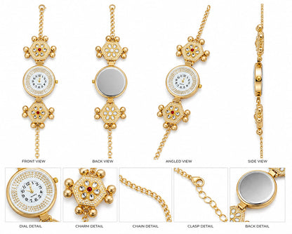 Royal charm kashmiri watch