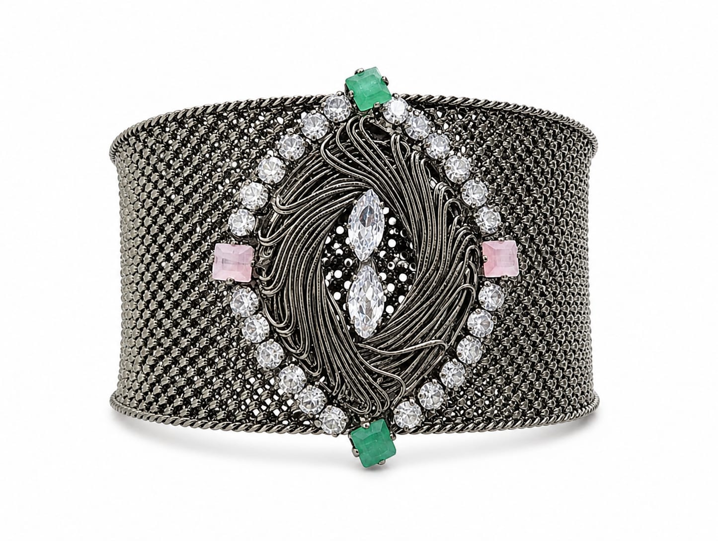 Bold crystal bracelet