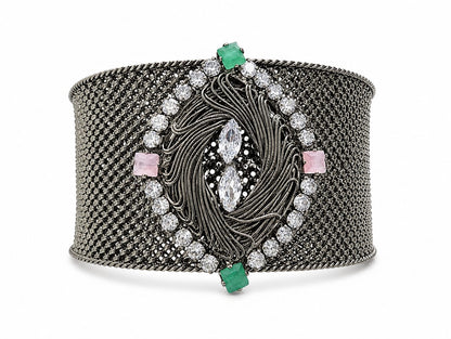 Bold crystal bracelet