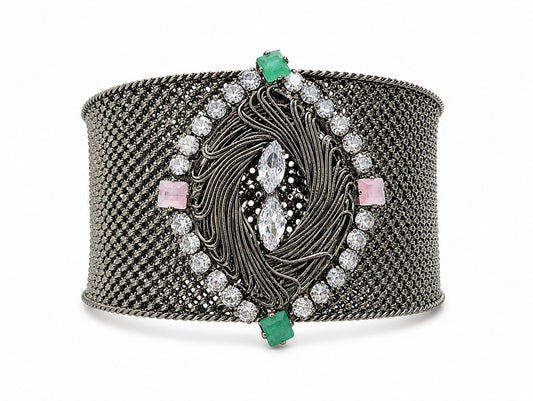 Bold crystal bracelet