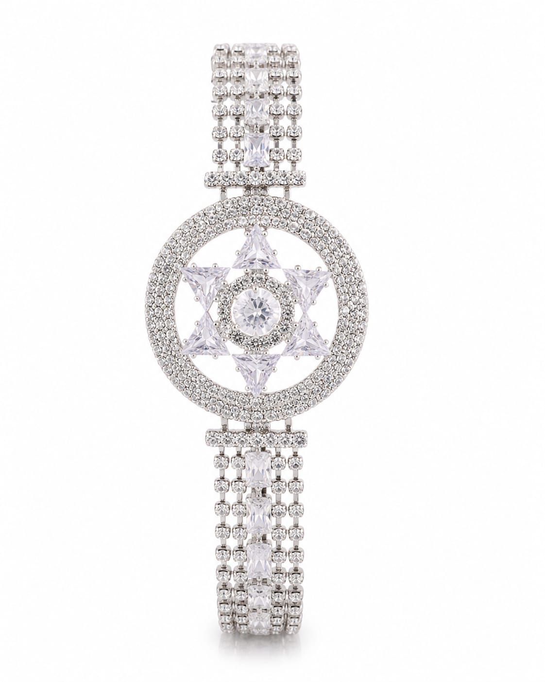 Crystal star bracelet