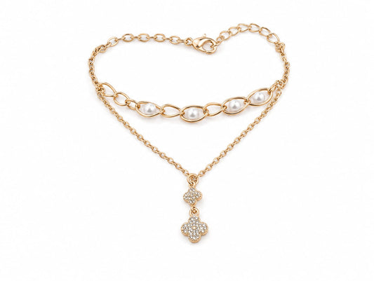 Heart charm bracelet