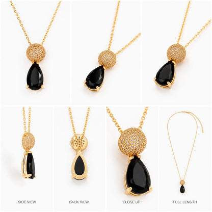 Black velvet charm