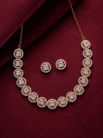Regal radiance necklace set