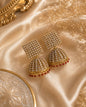 Big red royal jhumka