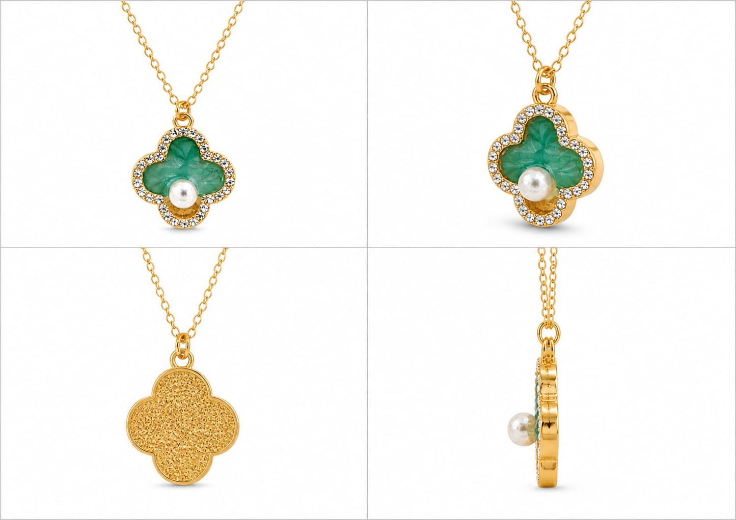 Sea shore pendant necklace
