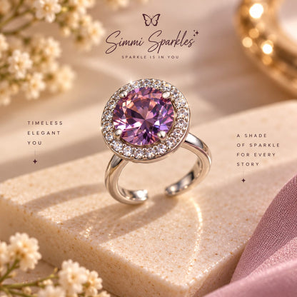 Amethyst Revolving Ring