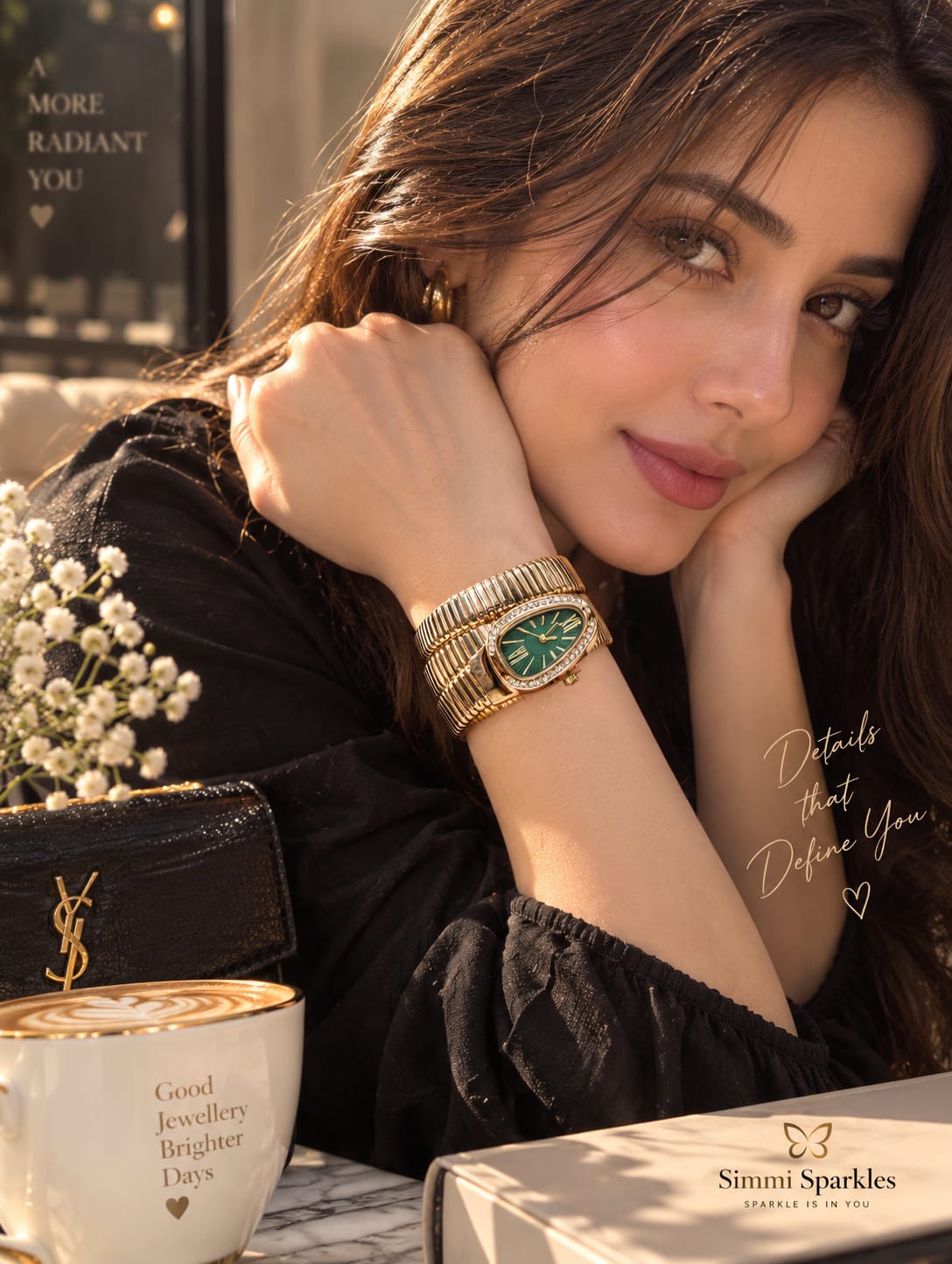 Emerald Serpent watch