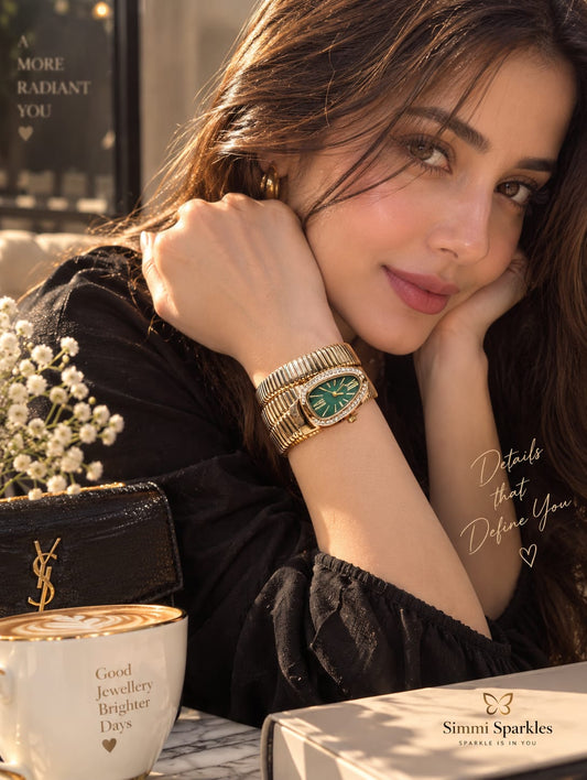 Emerald Serpent watch