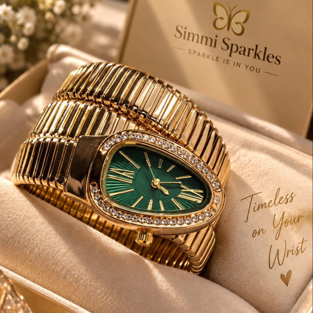 Emerald Serpent watch