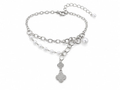 Heart charm bracelet