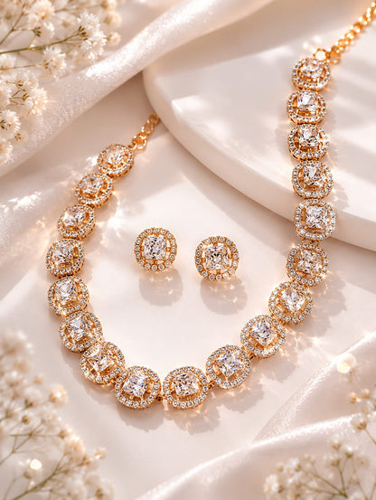 Regal radiance necklace set