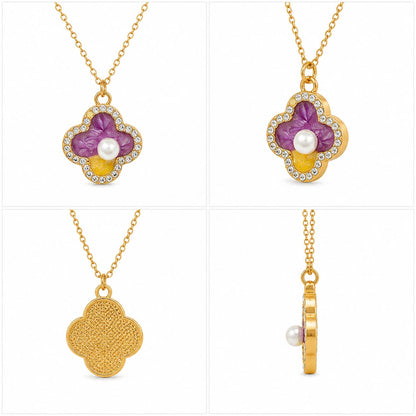 Sea shore pendant necklace