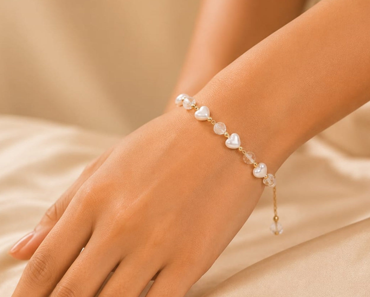 golden glow bracelet