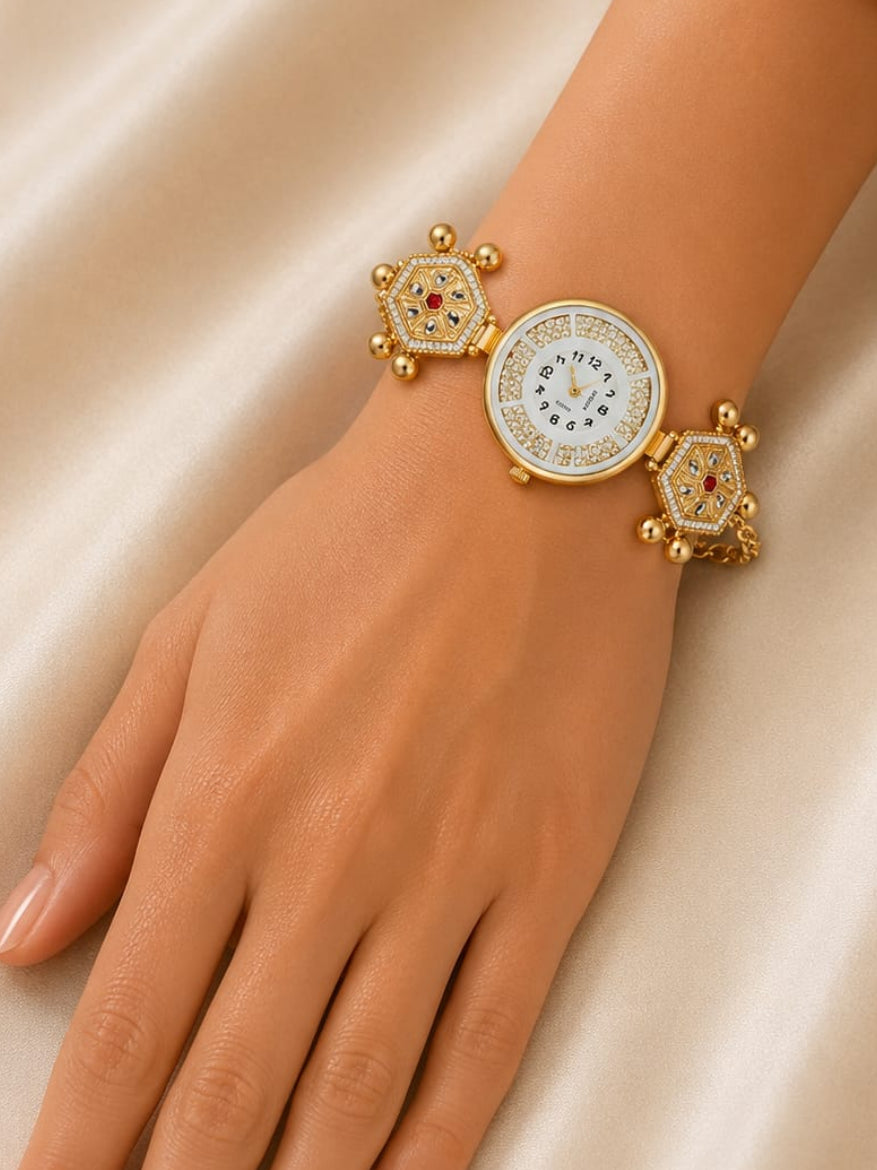 Royal charm kashmiri watch