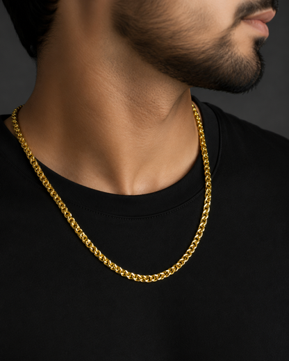 Golden cuban chain