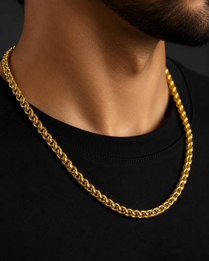 Golden cuban chain